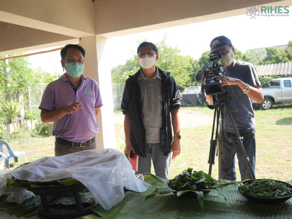 สถานีโทรทัศน์ Th pbs เข้าร่วมบันทึกรายการเพื่อนำเสนอโครงการวิจัย ปูปลอดสารพิษของวิสาหกิจชุมชม ตำบลทุ่งสะโตก อ.สันป่าตอง จ.เชียงใหม่