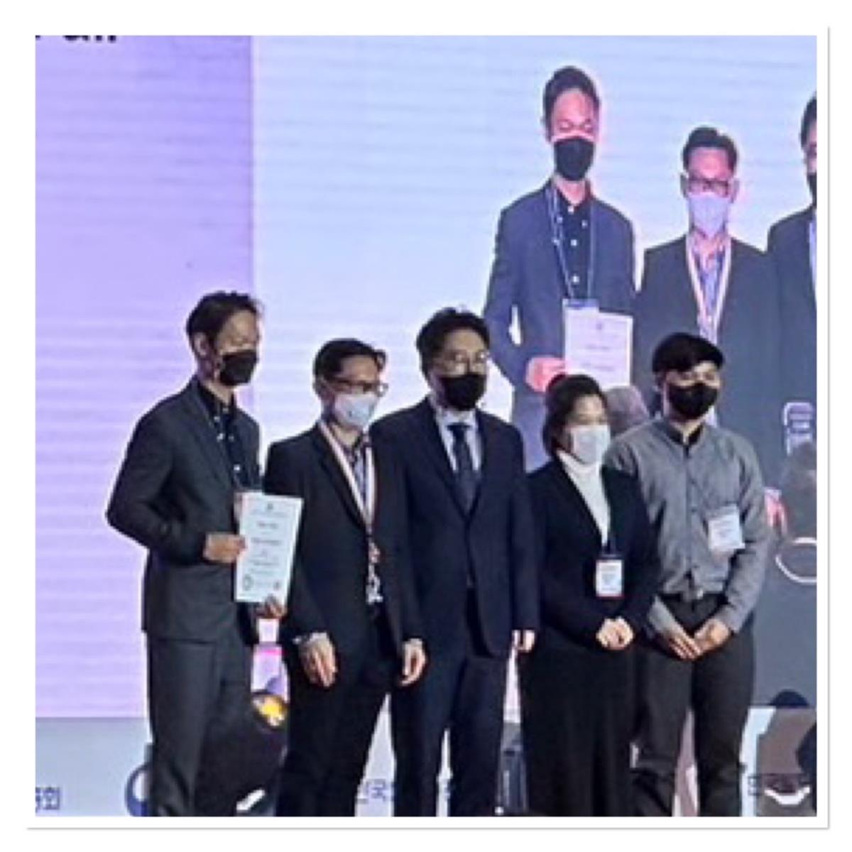 ทีมนักวิจัย อก.มช. คว้ารางวัล Bronze Prize for excellent efforts in creating invention จากงาน Seoul International Invention Fair 2022