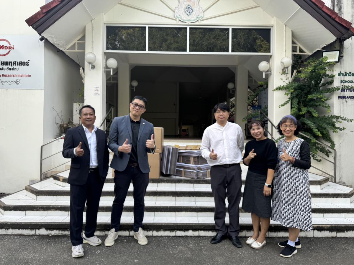 สถาบันวิจัยวิทยาศาสตร์สุขภาพ มช. ส่งมอบเครื่องฟอกอากาศ DIY สนับสนุนโครงการ “อากาศบ้านฉันดีจัง”