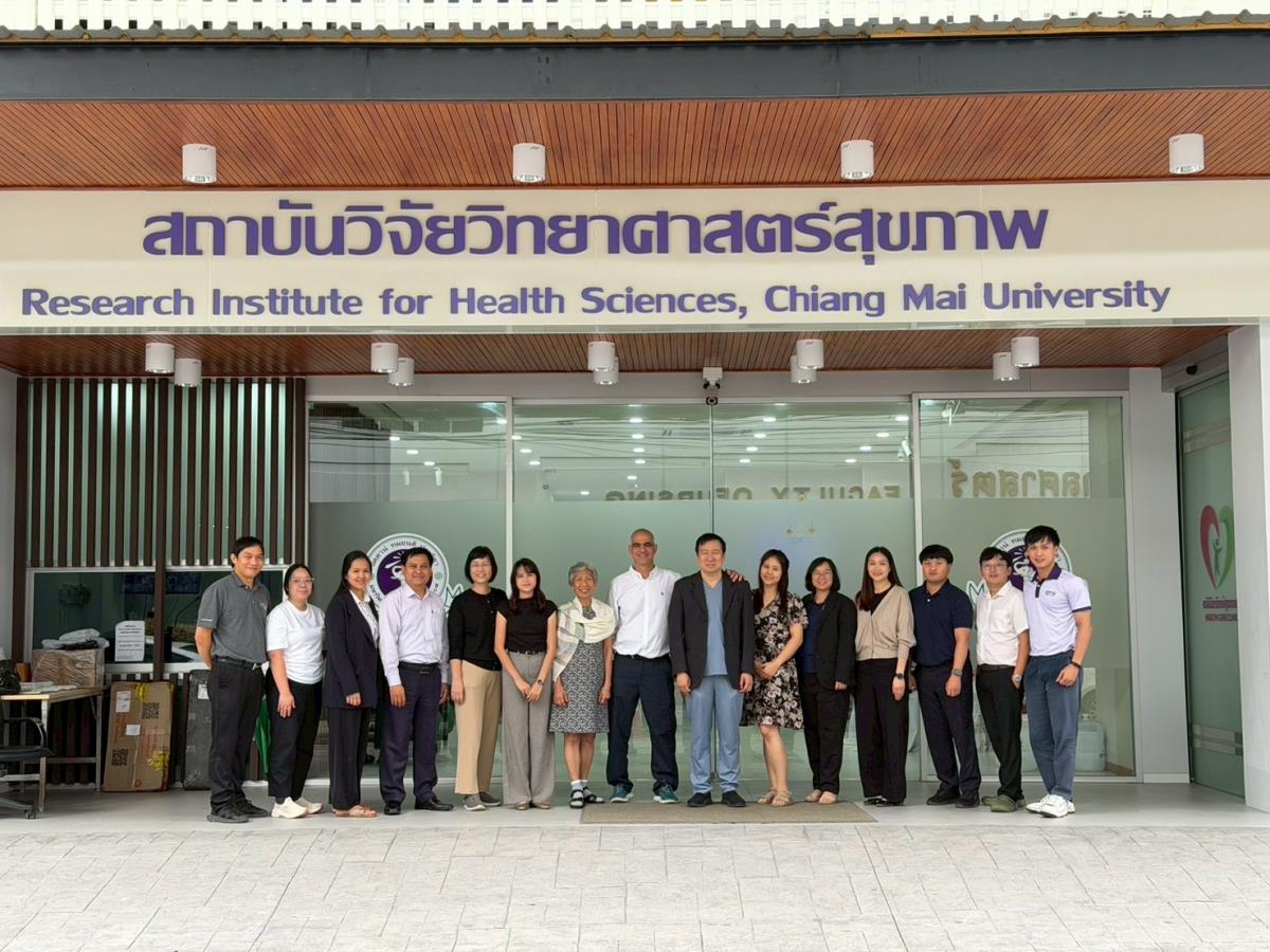 Dr. Jose G B Derraik นักวิจัยอาวุโส จากมหาวิทยาลัย Auckland ประเทศนิวซีแลนด์ เยี่ยมสถาบันวิจัยวิทยาศาสตร์สุขภาพ